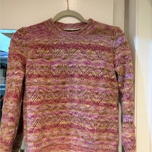 Vanessa Bruno Pink chunky Knit Sweater size small